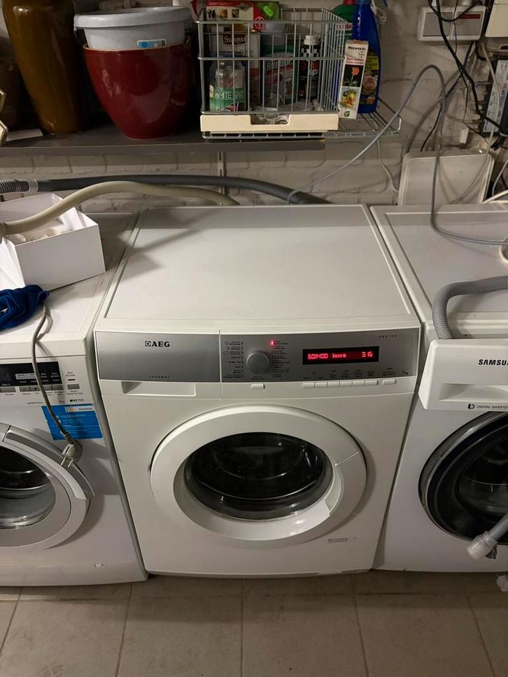 machine à laver AEG 7kg A+++ | livraison possible, Electroménager, Lave-linge, Comme neuf, Chargeur frontal, 8 à 10 kg, 85 à 90 cm