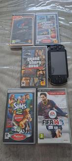 Psp +5 games, Games en Spelcomputers, Ophalen, Zwart, PSP, Gebruikt