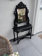 Kaptafel met spiegel en stoeltje, Maison & Meubles, Tables | Coiffeuses, Enlèvement