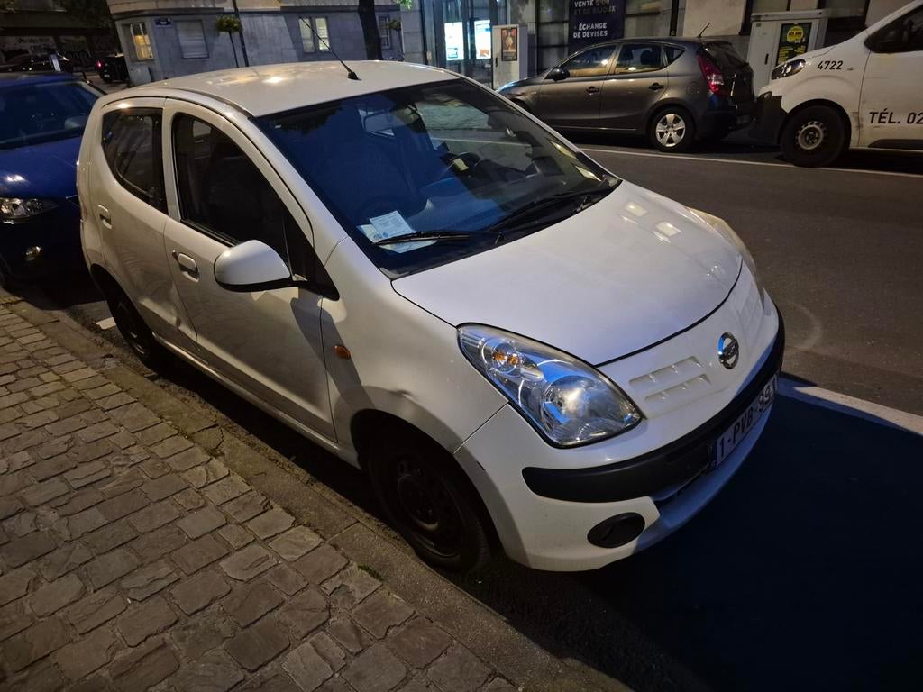 *** VERKOCHT ***, Autos, Nissan, Entreprise, Achat, Pixo, Essence, Euro 5, Berline, Noir, Enlèvement