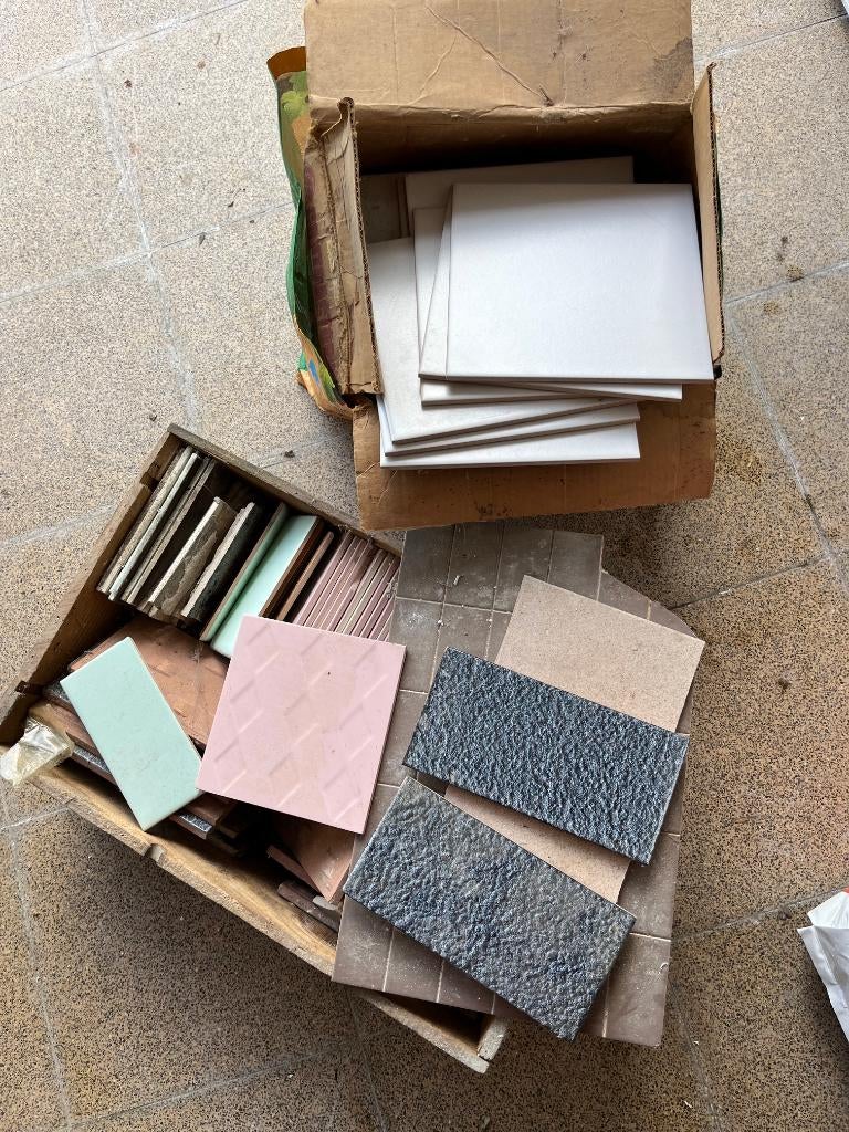 Lot carrelages divers à donner, Enlèvement, Neuf
