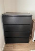 Ikea ladekast Malm (zwarbruin) – goede staat, Maison & Meubles, Armoires | Commodes, 3 ou 4 tiroirs, 25 à 50 cm, Moins de 100 cm
