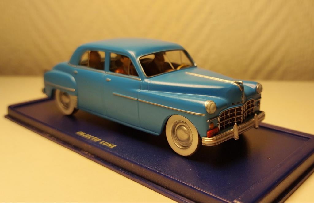 Voiture TINTIN Atlas 1/43 « The Dodge », Enlèvement ou Envoi, Tintin, Comme neuf, Statue ou Figurine