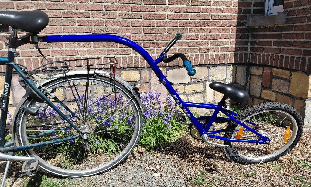 Flyke Trailerbike / aanhangfiets / meefiets – €45, Ophalen, Gebruikt