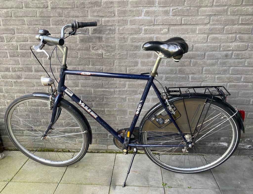 Grote herenfiets 28 inch,7 versnellingen, Ophalen of Verzenden, Zo goed als nieuw, Versnellingen