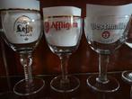 18 Abdij glazen Afflingem, Westmalle, Leffe, Enamen, La Trap, Verzamelen, Glas en Drinkglazen, Ophalen of Verzenden, Zo goed als nieuw