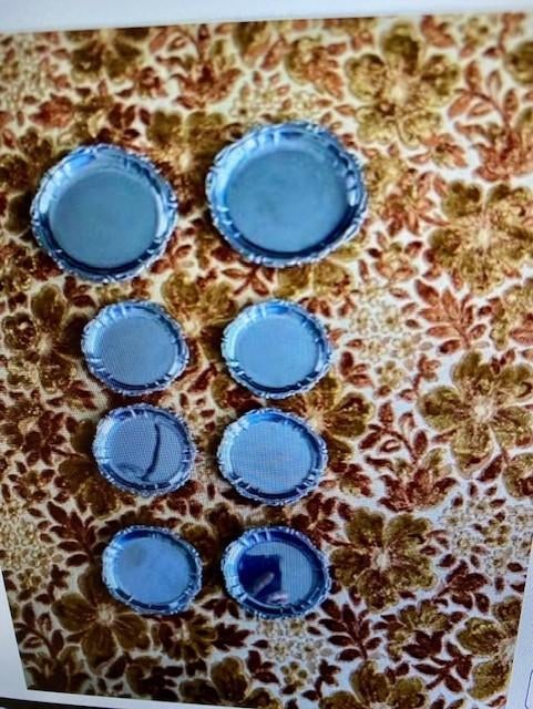 sous-verres en acier inoxydable pour verres et bouteilles, Enlèvement ou Envoi, Comme neuf, Métal, Couverts