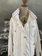 prachtig wit jasje tussenseizoen dames M (40/42), Vêtements | Femmes, Vestes & Costumes, Taille 42/44 (L), Comme neuf, Blanc, Manteau