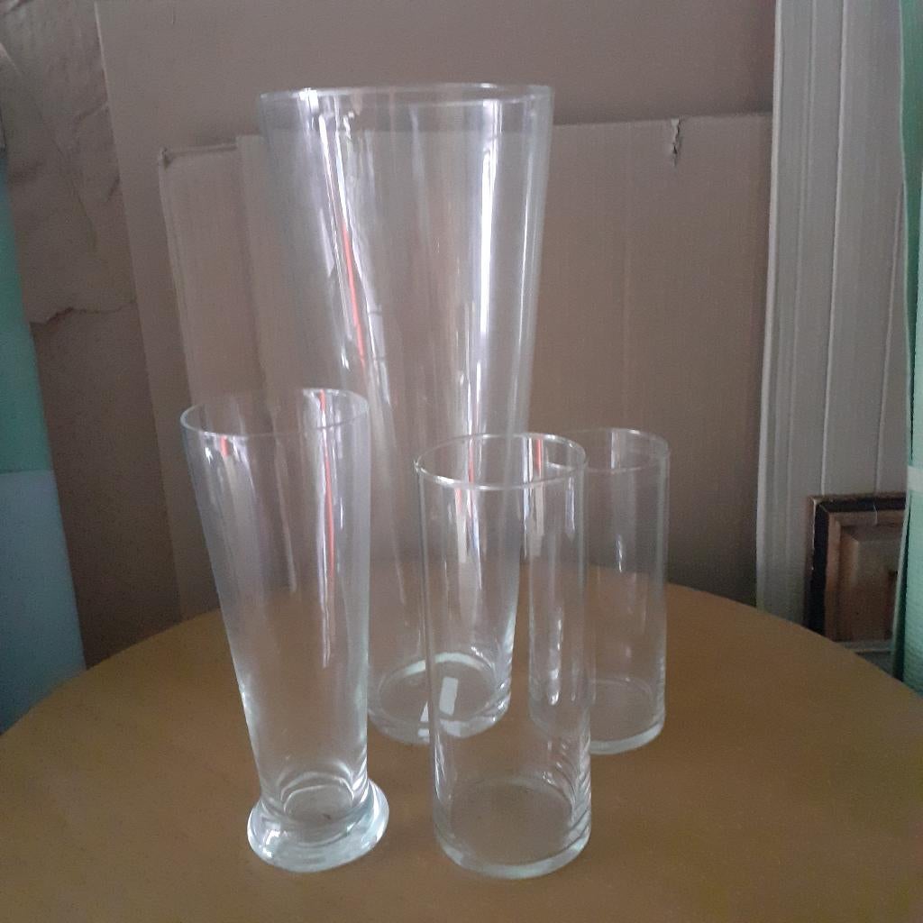 vazen, Ophalen, Glas