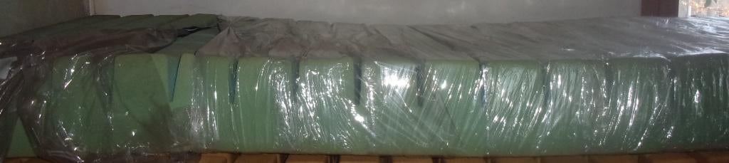 matelas médical gauffré vert, Enlèvement