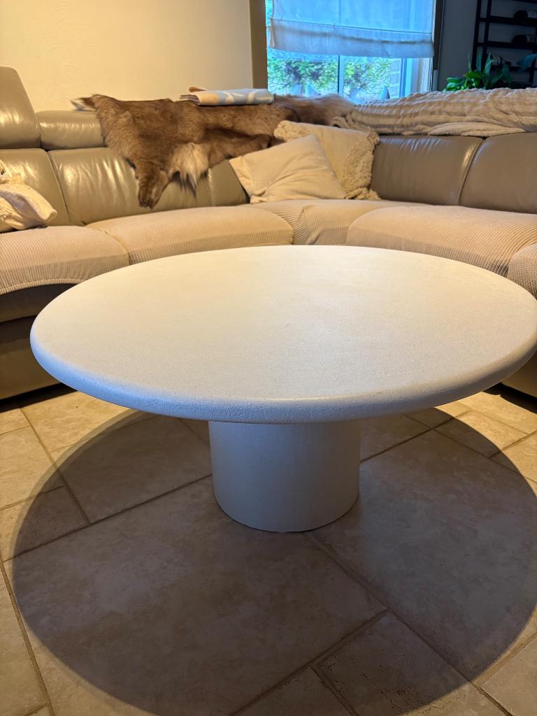 Salontafel Micro-topping, Rond, Nieuw, 50 tot 100 cm, Minder dan 50 cm