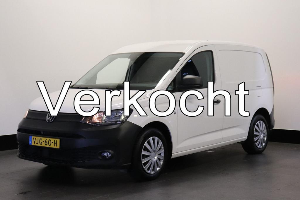 Volkswagen Caddy Cargo 2.0 TDI EURO 6 - Airco - Cruise - Tre, Auto's, Parkeersensor, Wit, Bedrijf, 130 g/km