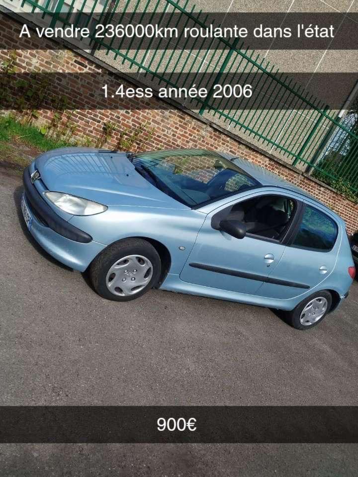 Peugeaot 206, Voorwielaandrijving, Blauw, 5 deurs, Particulier