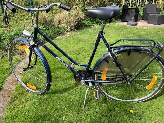 Damesfiets Minerva, Gebruikt, Velgrem, 50 tot 53 cm, Ophalen