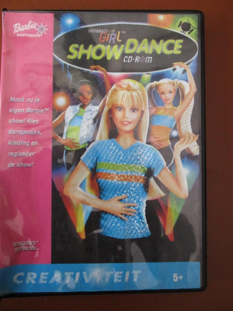 Barbie CD Rom voor Windows 95/98/ME, Games en Spelcomputers, Games | Pc, Gebruikt, Overige genres, 1 speler, Ophalen of Verzenden