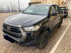 Toyota Hilux 2025 2.4D automaat dubbele cabine 6000km, Autos, 2393 cm³, Entretenue par le concessionnaire, Noir, Diesel