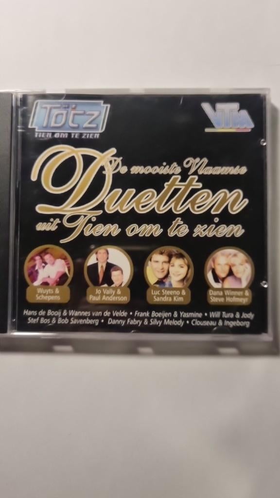 De Mooiste Vlaamse Duetten Uit Tien Om Te Zien, Cd's en Dvd's, Cd's | Pop, Gebruikt, Ophalen of Verzenden