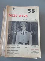 RARE complete set 26 officieel programma boekjes EXPO 58, Verzamelen, Ophalen of Verzenden, Overige typen