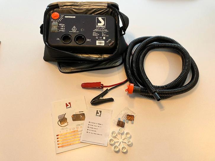 scoprega Turbomax electrische luchtpomp 12v, Watersport en Boten, Accessoires en Onderhoud, Zo goed als nieuw, Overige typen, Ophalen