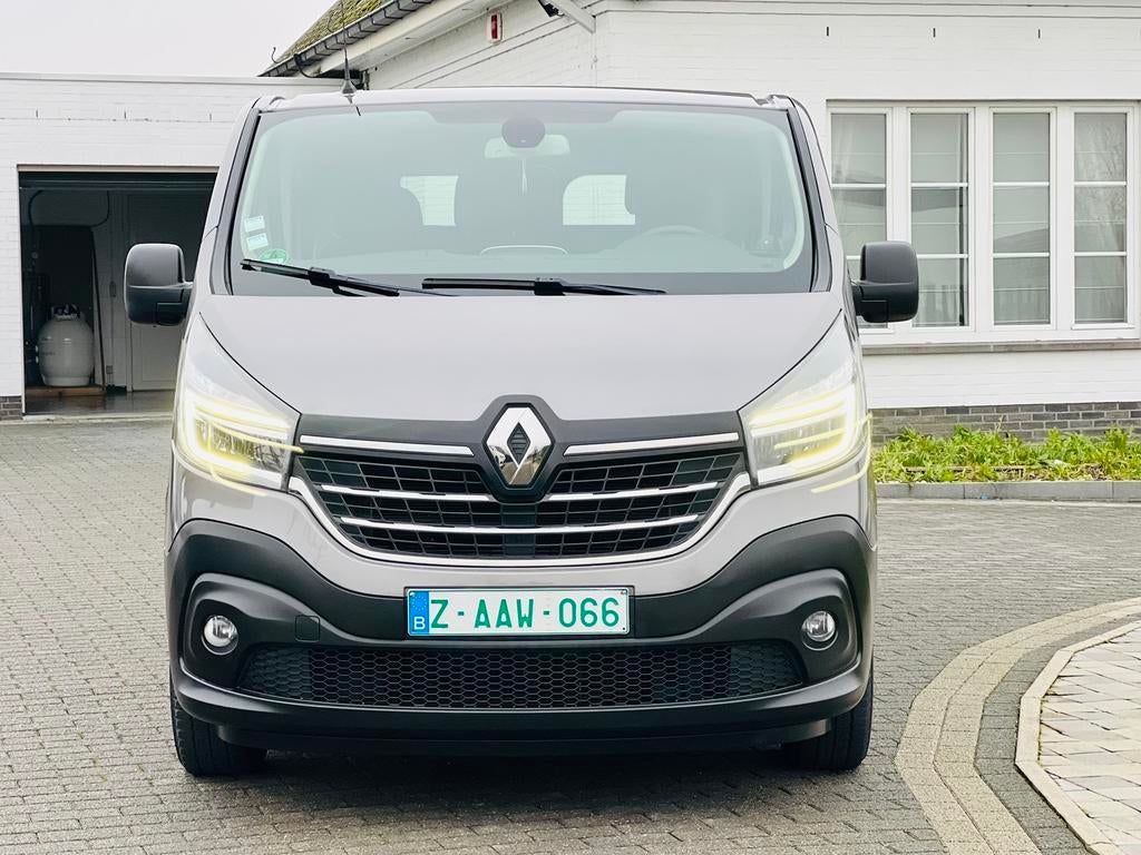 RENAULT TRAFIC 2.0i DCI * DUBBEL CABINE * 118.000 Km * NAVI, Bluetooth, Monovolume, Euro 6, Bedrijf