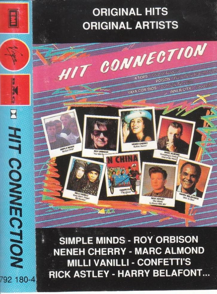 Hitconnection 1989:Simple Minds, Womack, Confetti's..., Cd's en Dvd's, Cassettebandjes, Gebruikt, Origineel, Pop, Verzenden