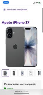 Iphone 17 noir scellé 256gb, Ophalen, Zo goed als nieuw, Zwart