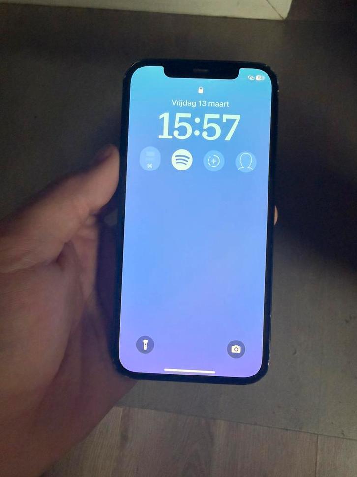 Zwarte Iphone 12 - 64GB, Telecommunicatie, Mobiele telefoons | Apple iPhone, Gebruikt, 64 GB, Zonder abonnement, iPhone 12, Zwart