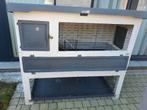 Konijnenhok + diverse toebehoren, Niche, Enlèvement, Utilisé, 110 cm ou plus
