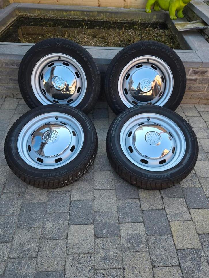 Vw kever /vw karnann ghia breedset, Autos : Pièces & Accessoires, Pneus & Jantes, Pneu(s), Enlèvement
