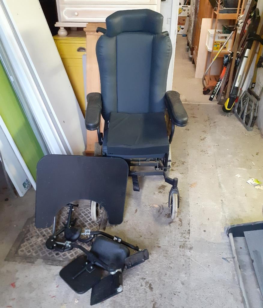 Fauteuil roulant, Enlèvement, Utilisé
