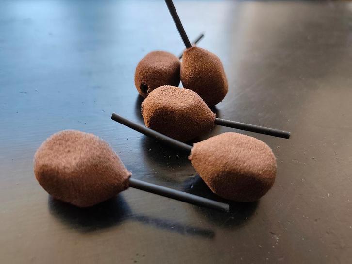 In-line dobbelsteenlood, Sports nautiques & Bateaux, Pêche à la ligne | Carpes, Comme neuf, Flotteur ou Plomb, Enlèvement ou Envoi