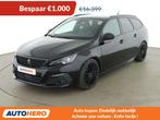 Peugeot 308 2.0 Blue-HDi GT (bj 2019, automaat), Auto's, 161 g/km, Zwart, Leder, 5 deurs