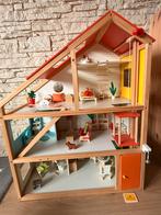 Houten poppenhuis, Ophalen, Zo goed als nieuw, Poppenhuis