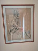 Louis Icart pointe sèche couleur, Enlèvement