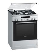 Cuisinière à gaz Siemens avec four, Electroménager, Gaz, 4 zones de cuisson, Comme neuf, Enlèvement