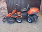 husqvarna rider r 18 frontmaaier 17.5 pk goede staat, Tuin en Terras, Zitmaaiers, Ophalen, Zo goed als nieuw, Husqvarna, 90 tot 120 cm