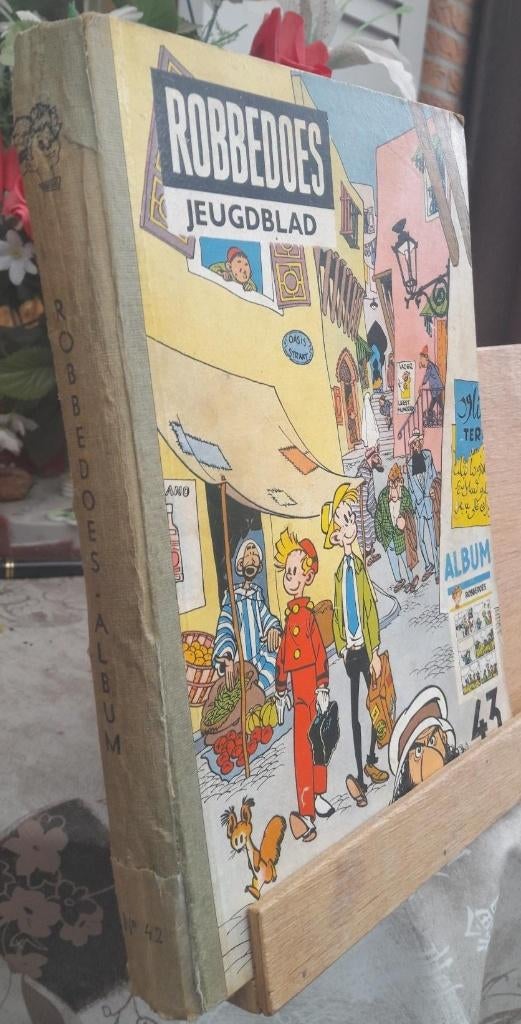Robbedoes verzamelalbum nr 43, Enlèvement ou Envoi, Une BD, FRANQUIN, Utilisé