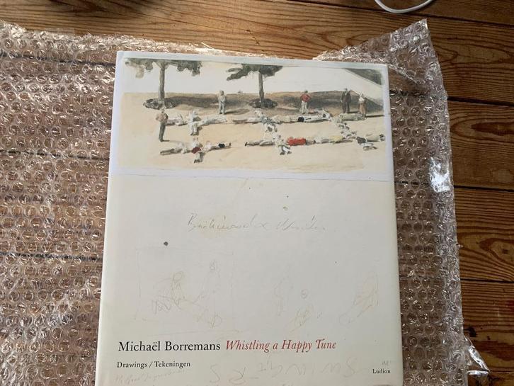 Kunstboek Michael Borremans Whistling a happy tune gesigneer, Boeken, Kunst en Cultuur | Beeldend, Nieuw, Schilder- en Tekenkunst