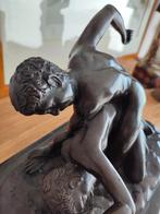 Bronzen beeld: Les Lutteurs (worstelaars), Antiek en Kunst, Ophalen, Brons