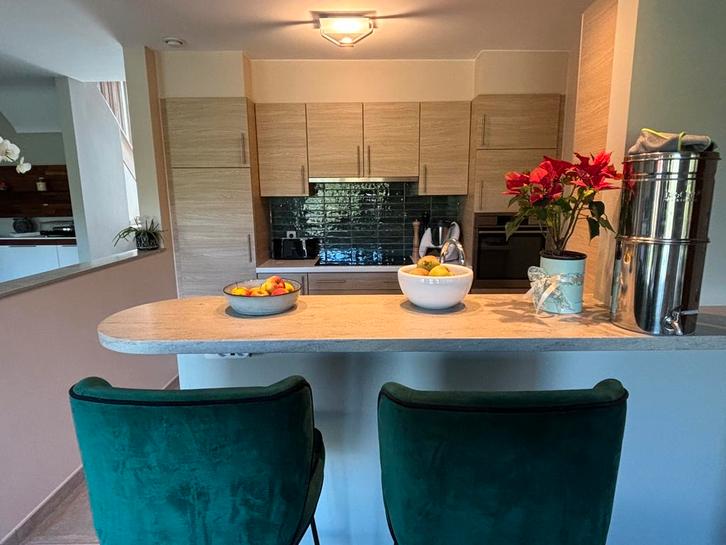 Cuisine complète à vendre, Huis en Inrichting, Keuken | Complete keukens, Zo goed als nieuw, Dubbelwandige keuken, Crème, Overige materialen