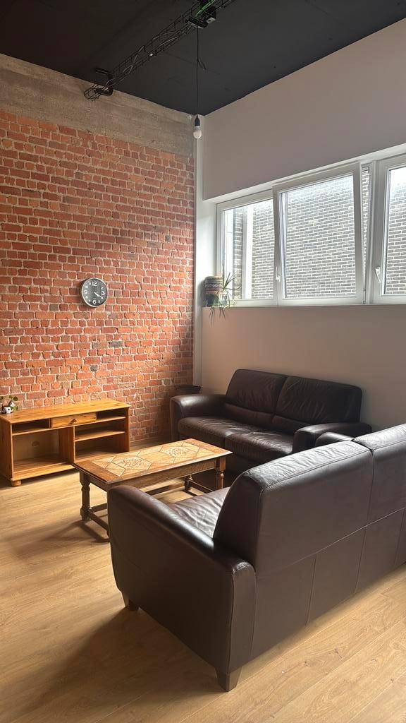 Complete zithoek: 2 zetels + tafels (snel ophalen!), Maison & Meubles, Canapés | Coins salons complets, Utilisé, Bois, Autres matériaux