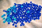 lot kralen blauwe facet mix 6-8mm +- 220, Ophalen of Verzenden, Nieuw, Kraal