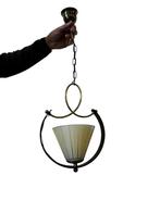 Lustre/lampe suspendue vintage des années 50, Enlèvement