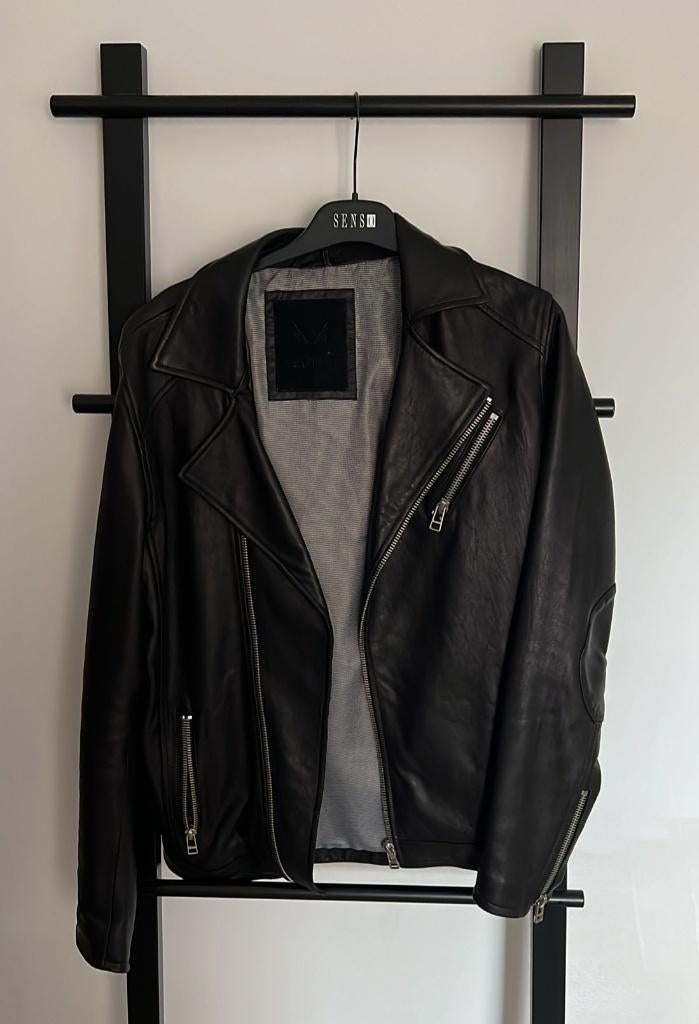 Leren vest Zumo maat L, Maat 52/54 (L), Zumo, Zwart, Ophalen of Verzenden