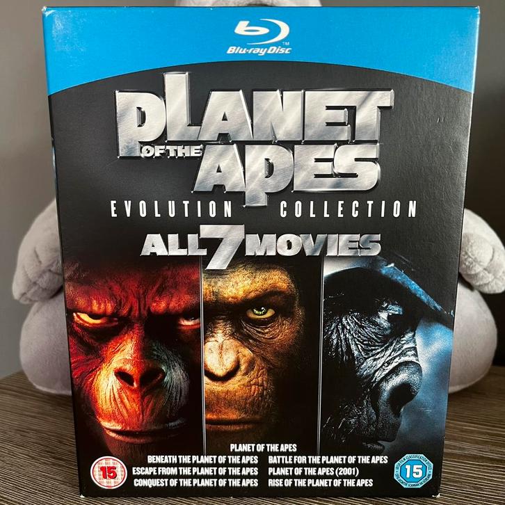 Planet of the Apes – Evolution Collection (Boxset Blu-ray), Cd's en Dvd's, Blu-ray, Zo goed als nieuw, Boxset, Ophalen of Verzenden