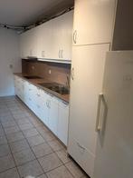 Witte keuken met inductieplaat Bosch/DampkapNovy /, Ophalen, Gebruikt, Overige materialen, Wit