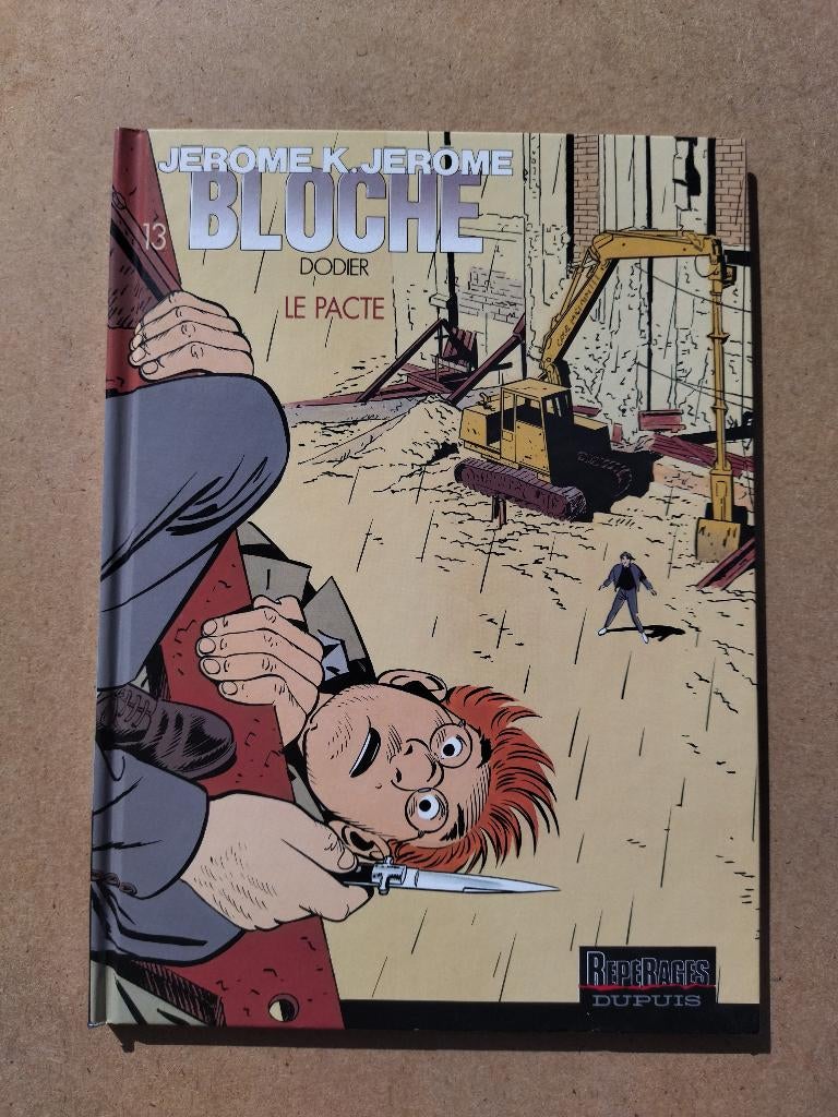 Jerome K. Jerome Bloche - 13. Le pacte / EO 1998, Livres, BD, Enlèvement ou Envoi, Une BD, Utilisé, Dodier