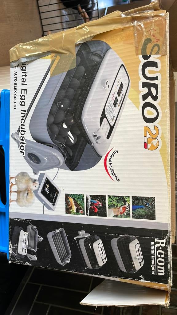Broedmachine Rcom Kingsuro 2.0, Dieren en Toebehoren, Pluimvee | Toebehoren, Gebruikt, Broedmachine, Ophalen of Verzenden