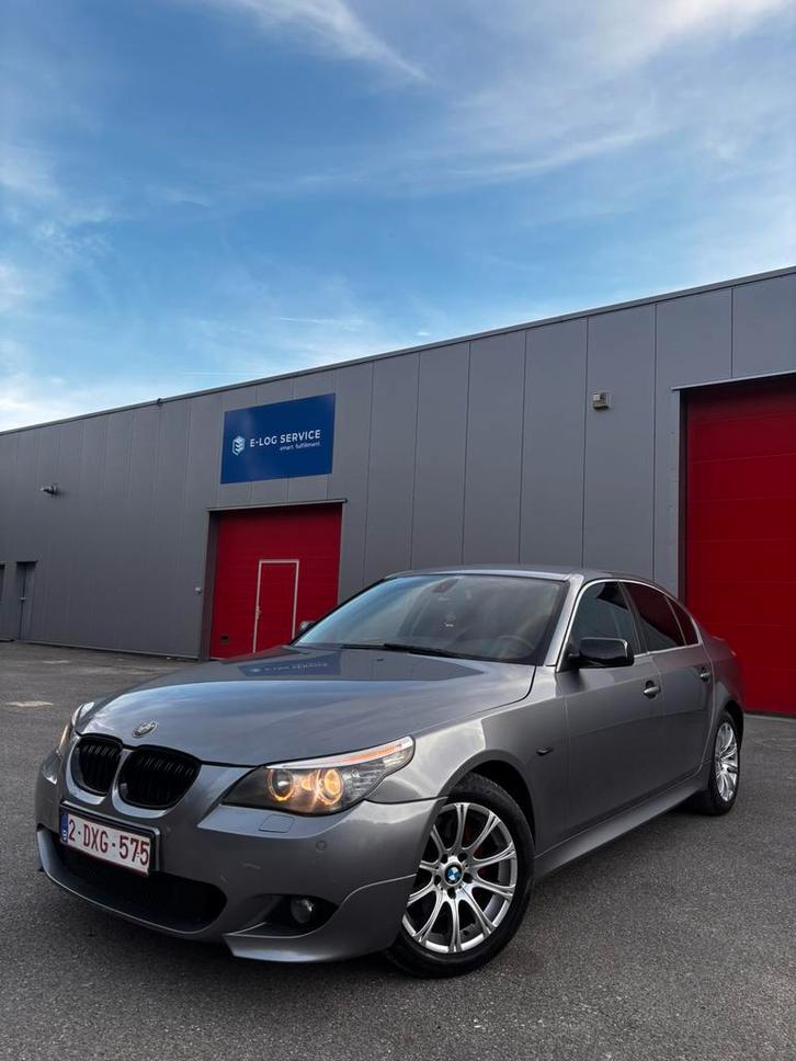 BMW 520d E60 Pack M – 2009 – Euro 5, Autos, BMW, Particulier, Série 5, Diesel, Euro 5, Berline, 5 portes, Boîte manuelle, Argent ou Gris