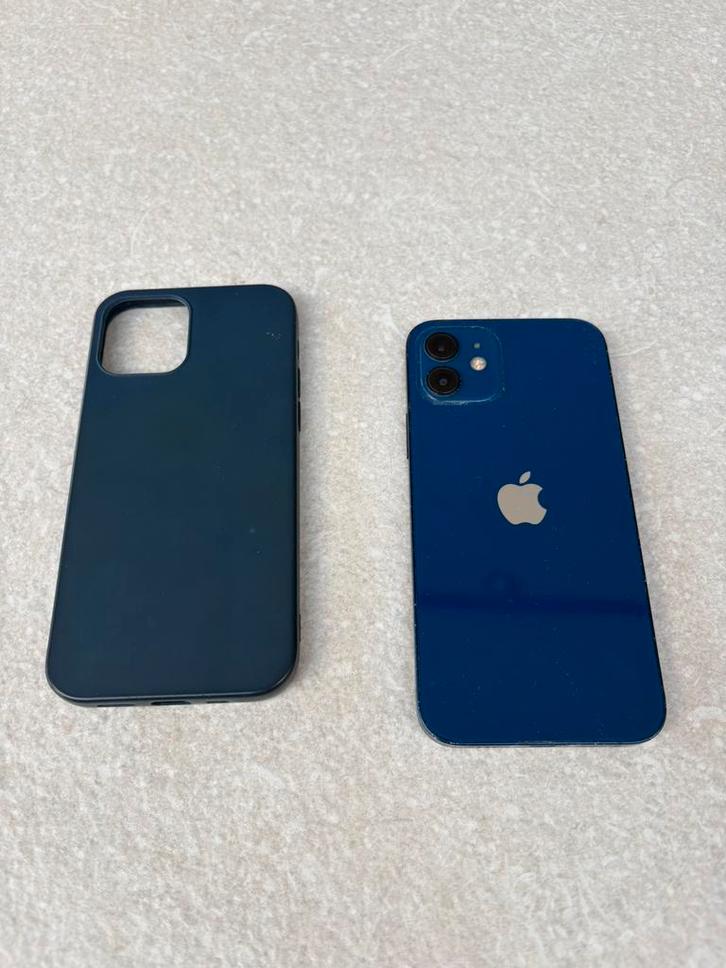 Apple Iphone 12 - 128 gb - blue, Telecommunicatie, Mobiele telefoons | Hoesjes en Screenprotectors | Apple iPhone, Zo goed als nieuw